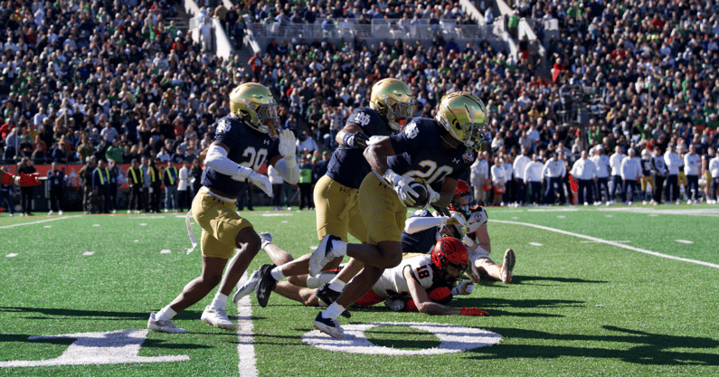 Notre Dame Sun Bowl defense