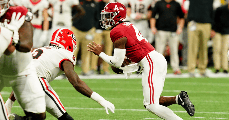 Alabama QB Jalen Milroe