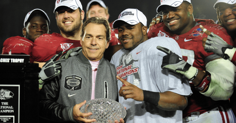 Alabama coach Nick Saban