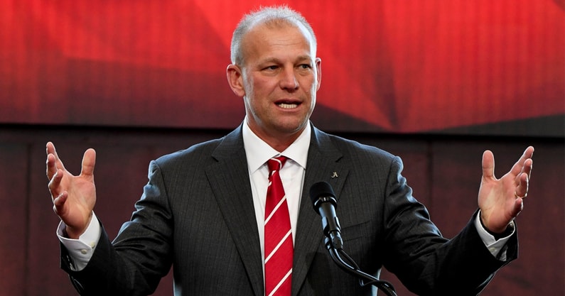 Alabama HC Kalen DeBoer