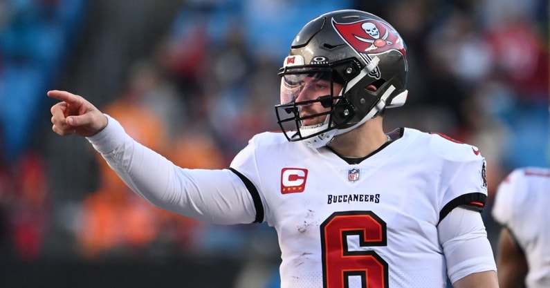on3.com/buccaneers-qb-baker-mayfield-active-for-wild-card-game-vs-eagles/