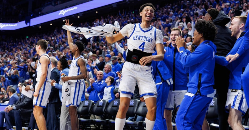 NCAA Basketball: Georgia at Kentucky