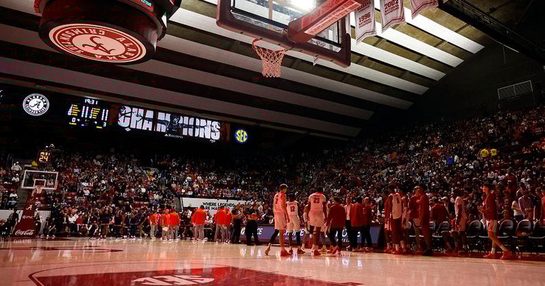 Coleman Coliseum lights issues