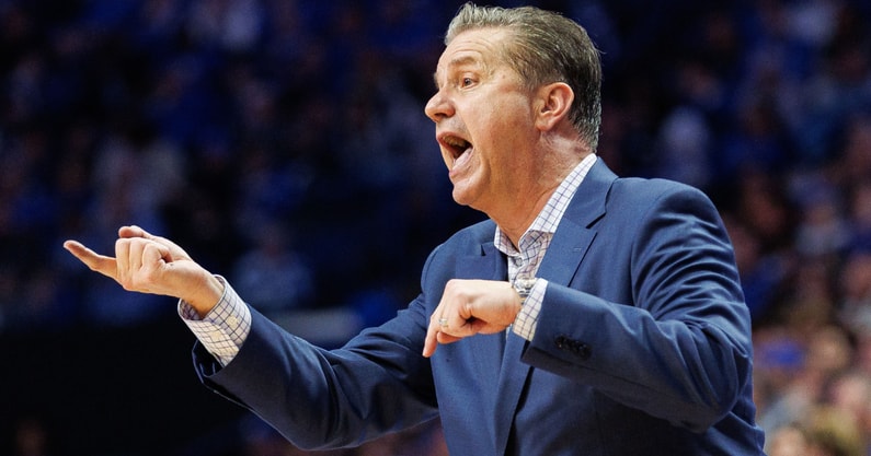 Kentucky HC John Calipari