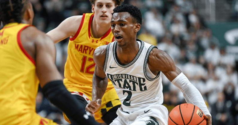 Michigan State guard Tyson Walker