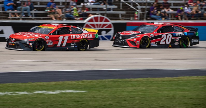 Denny Hamlin, Christopher Bell