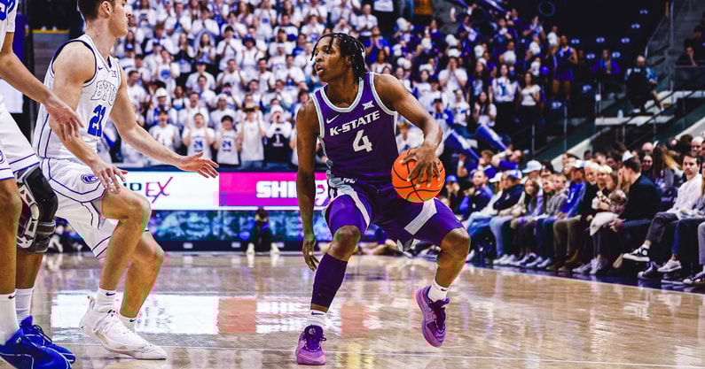Kansas State guard Dai Dai Ames faces BYU