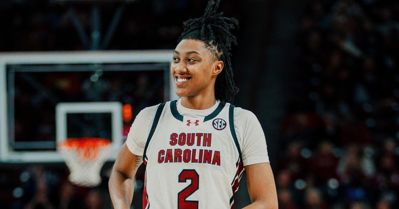 South Carolina women's basketball forward Ashlyn Watkins (Photo by Jackson Randall)