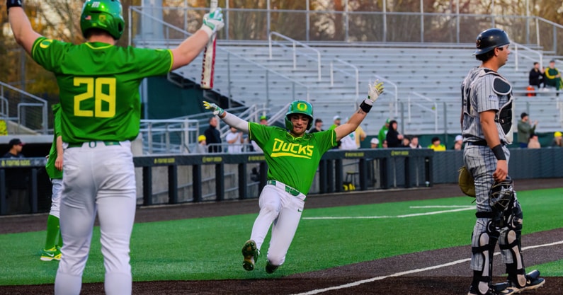 photo-gallery-oregon-baseball-notches-blowout-win-over-lafayette-in-2024-home-opener