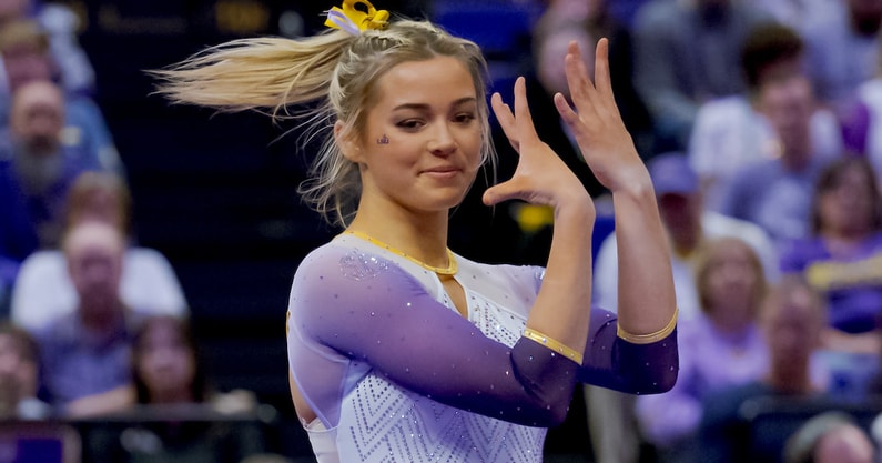 NCAA Gymnastics: Arkansas at Louisiana State
