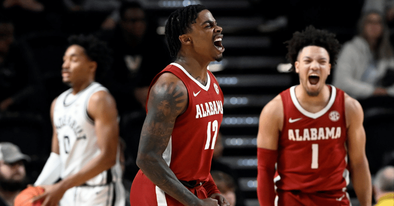 Alabama guard Latrell Wrightsell Jr.
