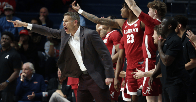 Alabama coach Nate Oats