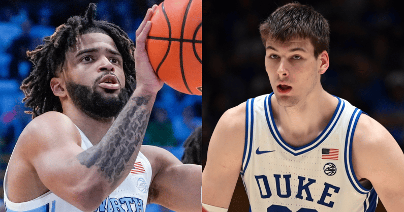 North Carolina G R.J. Davis, Duke F Kyle Filipowski