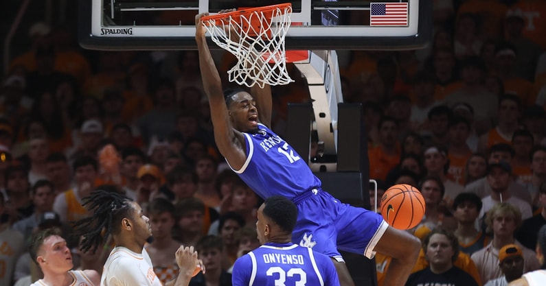 NCAA Basketball: Kentucky at Tennessee