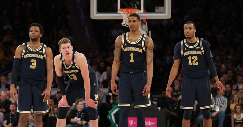 Michigan Wolverines basketball Zavier Simpson Moritz Wagner Charles Matthews Muhammad-Ali Abdur-Rahkman