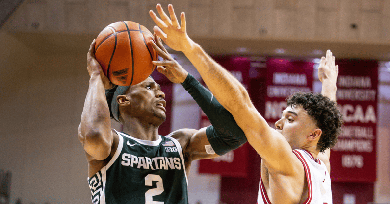 Michigan State guard Tyson Walker