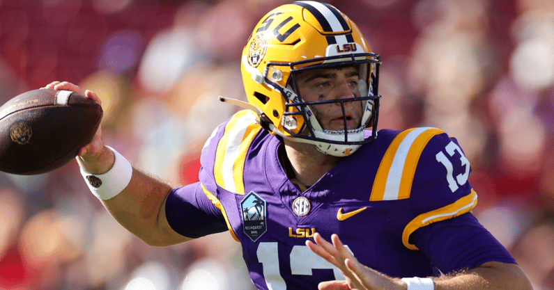LSU QB Garrett Nussmeier