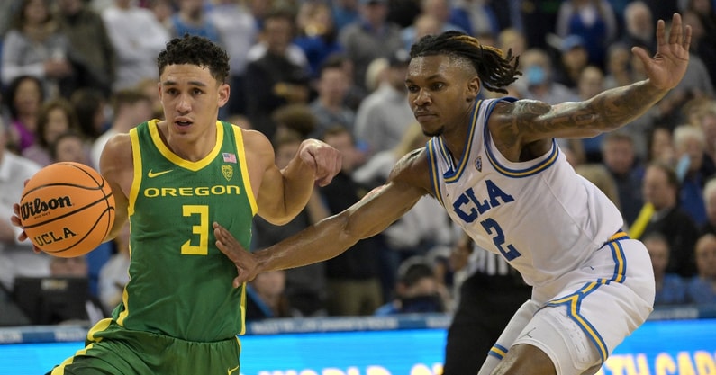 Oregon basketball hot sale score