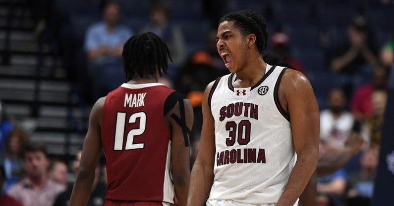 NCAA Basketball: SEC Conference Tournament Second Round-Arkansas vs South Carolina