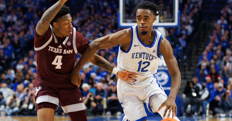 NCAA Basketball: Texas A&amp;M at Kentucky