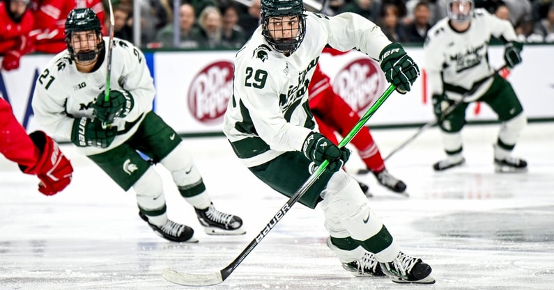Gavin O'Connell, Michigan State hockey