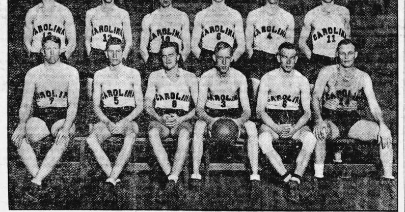 Of Old Banners and Shadows of Greatness-1932_33_Gamecock_basketball_team