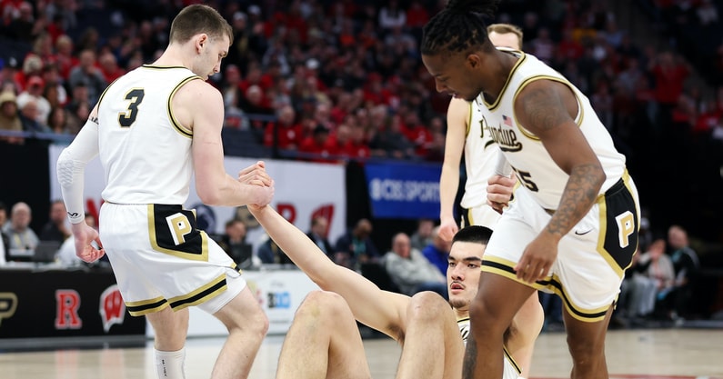 NCAA Basketball: Big Ten Conference Tournament Semifinal-Wisconsin vs Purdue
