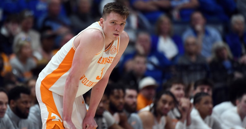Dalton Knecht in the SEC Tournament, Christopher Hanewinckel-USA TODAY Sports