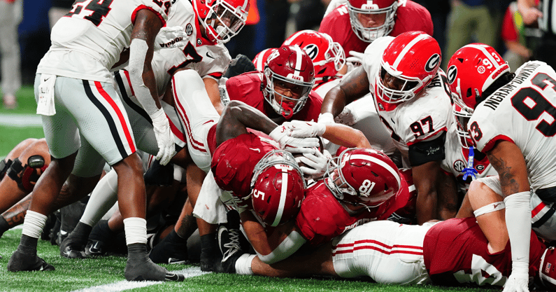 Alabama vs. Georgia