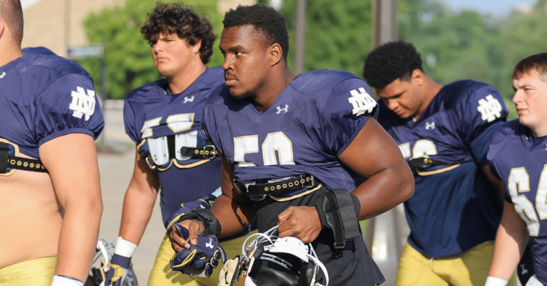 Sizing Up OT Aamil Wagner's Challenge To Top The Notre Dame Depth Chart -  InsideNDSports
