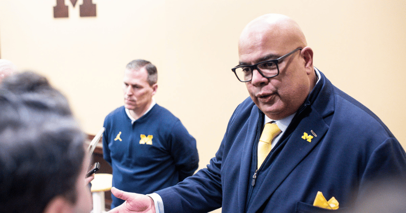 Warde Manuel Dusty May press conference