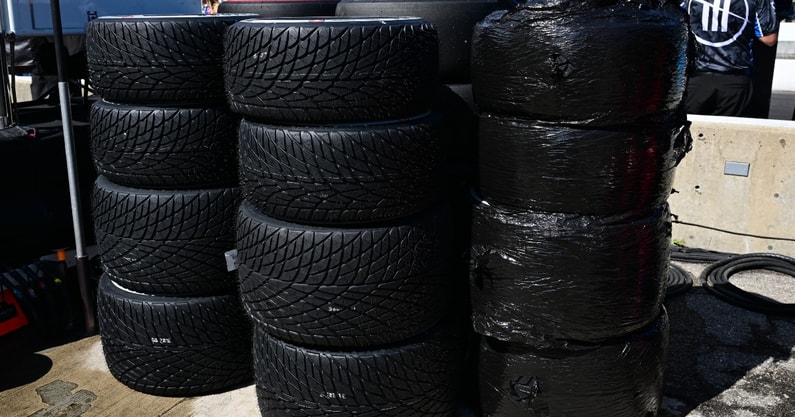 NASCAR wet weather tires
