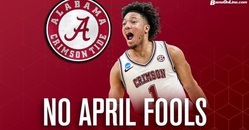 No April Fools-