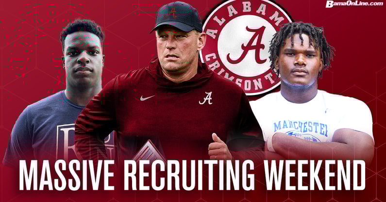 MassiveRecruiting Weekend Bama