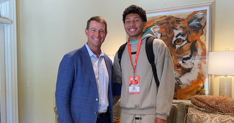 4 star CB Gregory Thomas Picks Up Clemson Offer On Visit On3 4 star CB Gregory Thomas Picks Up Clemson Offer On Visit On3