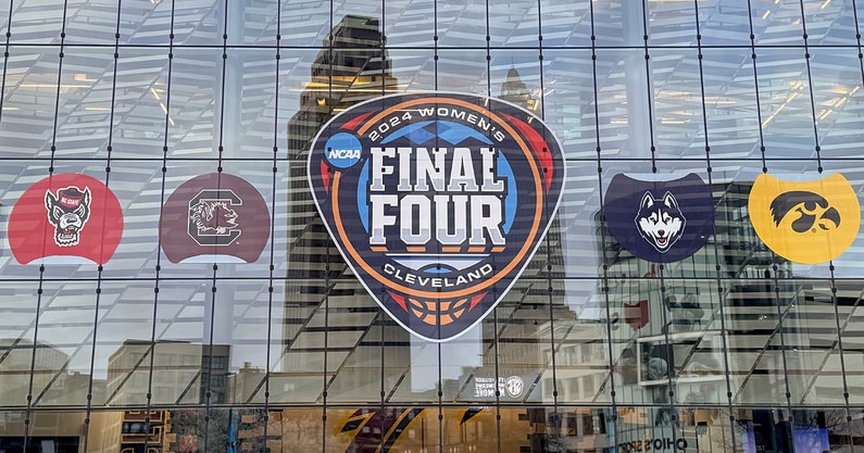 2024 NCAA Women's Final Four logos