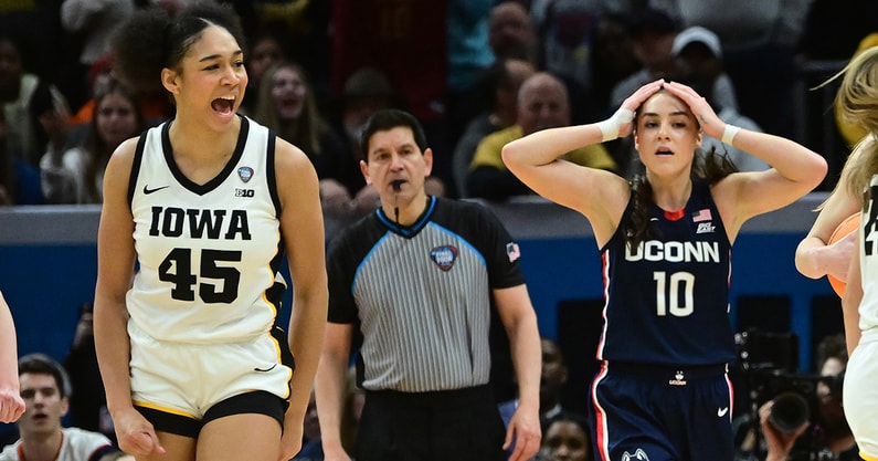 Iowa vs. UConn in the Women's Final Four