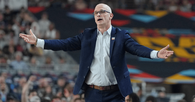 UConn coach Dan Hurley
