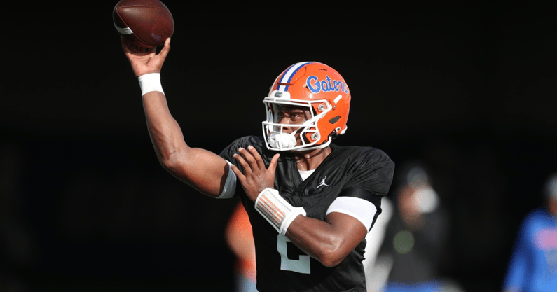 Florida Gators quarterback D.J. Lagway (Photo courtesy of UAA Communications / Mallory Peak)