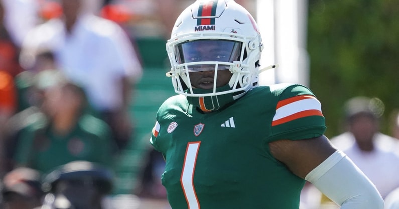 Cam Ward Miami Hurricanes Spring Practice 5