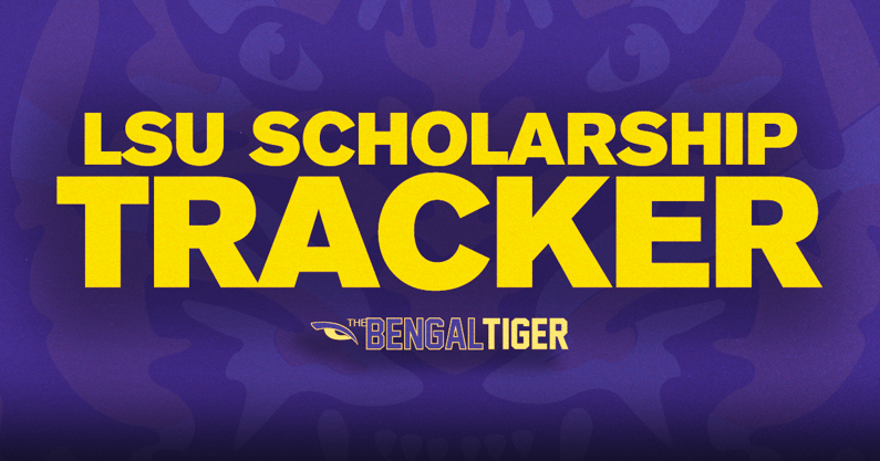 LSU Football Scholarship Tracker