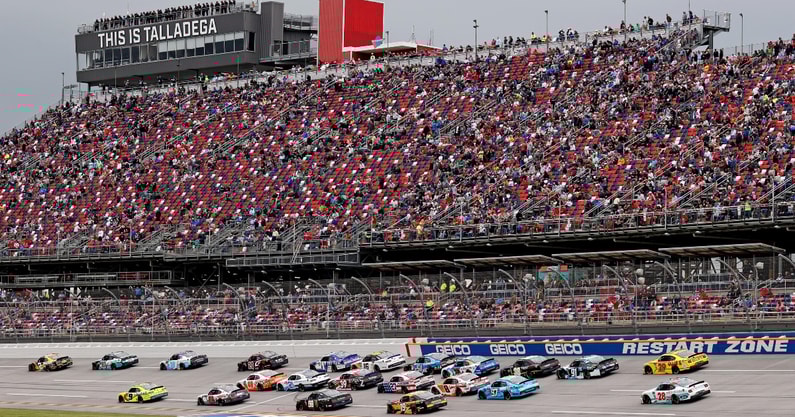 Jesse Love Talladega win