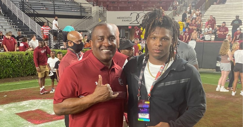 South Carolina football commitment Rodney Colton (Photo: Rodney Colton | @RodneyColton24 on X.com)
