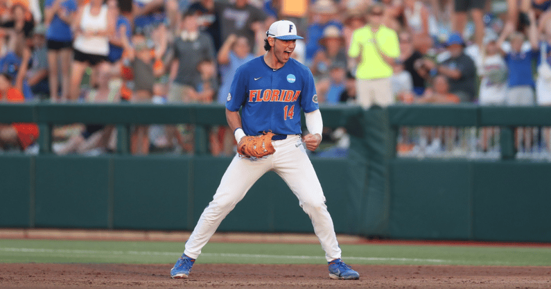 Florida Gators first baseman and starting pitcher Jac Caglianone (UAA Communications)