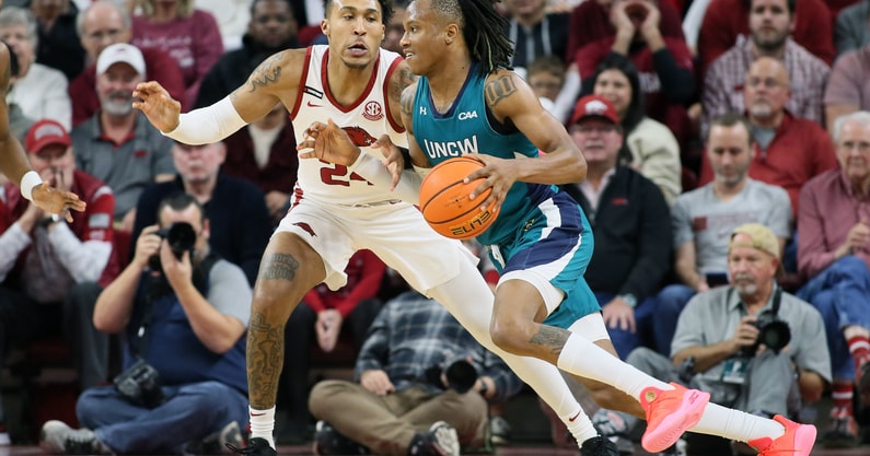 NCAA Basketball: NC-Wilmington at Arkansas