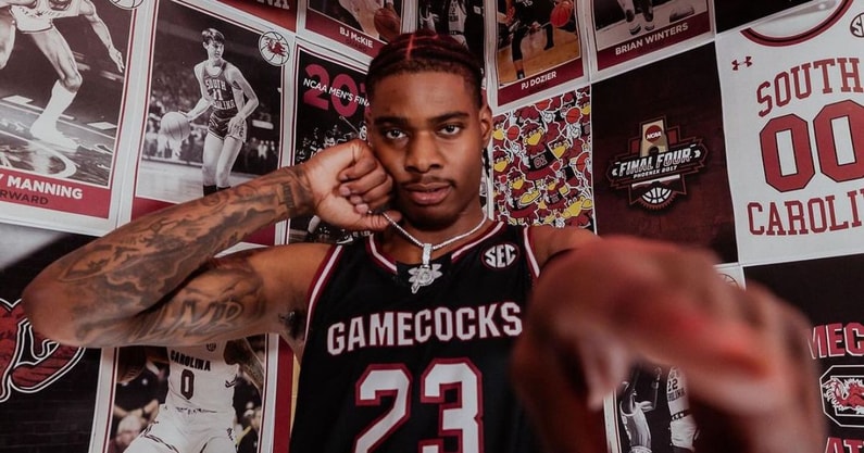 South Carolina center Nick Pringle. Photo Credit: Nick Pringle | @inickpringle on InstaGram