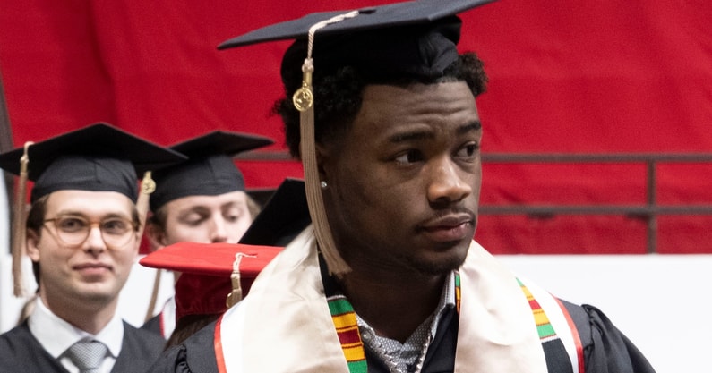 Jalen Milroe, Alabama graduation