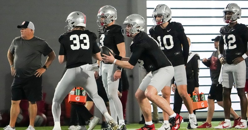 Ohio State quarterbacks by Adam Cairns/Columbus Dispatch / USA TODAY NETWORK