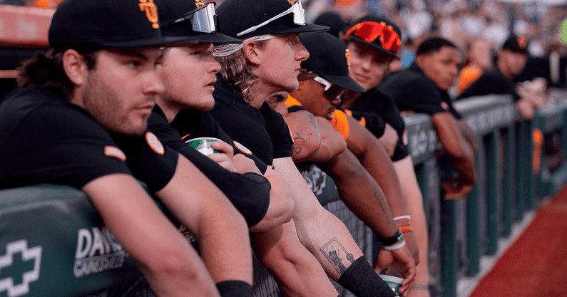Tennessee baseball at Florida. Credit: UT Athletics