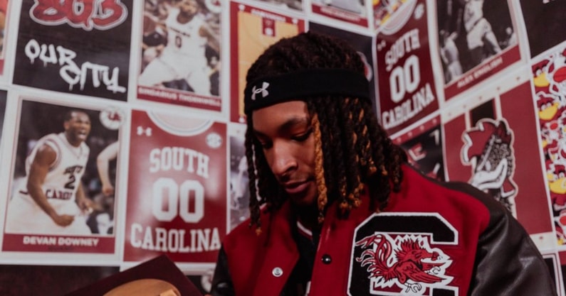 south carolina gamecocks mens basketball commit jamarii thomas